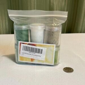 New - Yalulu 6 Pack Mixed Model Grass Cashmere Powder Green Fake Grass